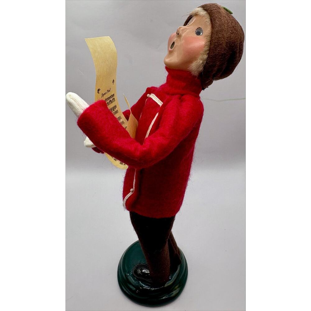 Byers Choice Carolers Traditional Teen Signed & Dated 1999 # 36 of 100 Produced - Picture 3 of 9